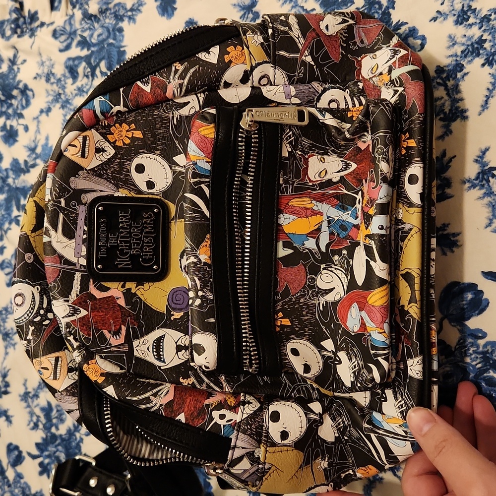 Disney Loungefly Nightmare Before Christmas Mini Backpack